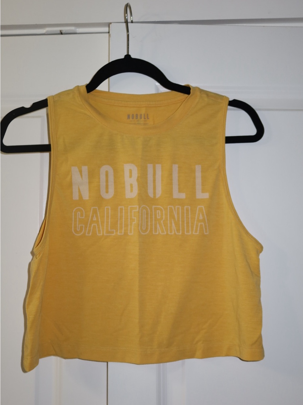 NOBULL Yellow California Crop Tank